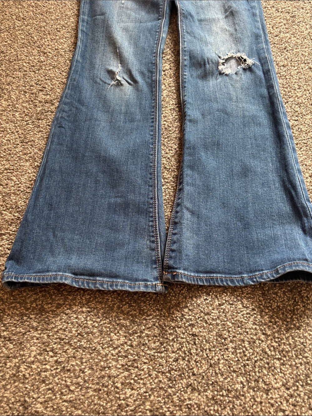 Women Jeans Slim Flare  Stella Low Rise - Picture 2 of 9